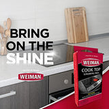 Weiman Ceramic and Glass Cooktop Cleaner - Heavy Duty Cleaner and Polish (10 Ounce Bottle and 3 Scrubbing Pads)