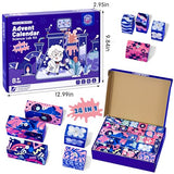 Science Advent Calendar 2024 for Girls Boys Countdown Calendar S-T-E-M Science Experiments with 24 Cool Experiments for Kids Age 4-6-8-12