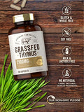 Carlyle Grass Fed Beef Thymus Supplement | 4200mg | 200 Capsules | Pasture Raised, Non-GMO, Gluten Free | by Herbage Farmstead