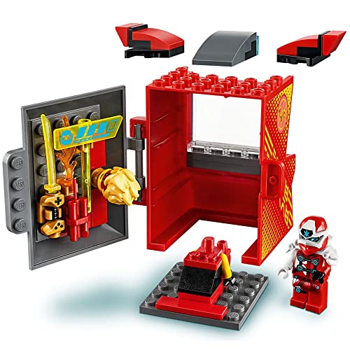 LEGO NINJAGO Kai Avatar - Arcade Pod 71714 Mini Arcade Machine Building Kit (49 Pieces)