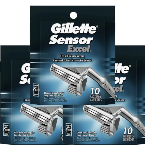 Gillette Sensor Excel - 30 Count (3 x 10 Pack)