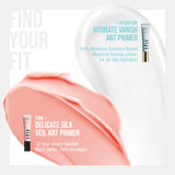 TFIT Delicate Silk Veil Art Primer - Korean Makeup, Poreless Matte Makeup Primer for Oily Skin (Lightweight, Hydrating), Blurring Pore Filler, Long-Lasting Blur Effect, 1.01FL. Oz.