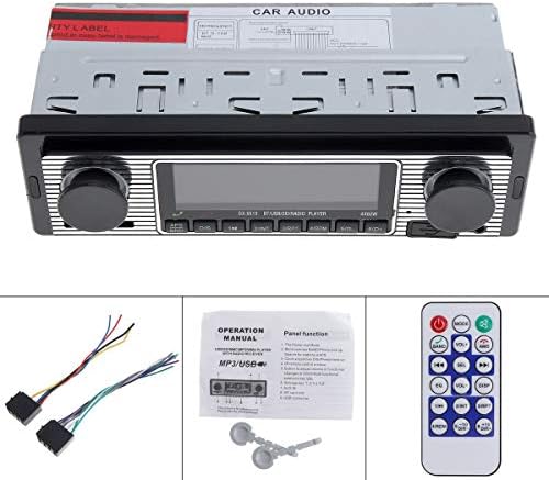 12V Bluetooth Car Radio MP3 Player Vehicle Stereo Audio Support FM / USB / SD / AUX with Remote Control