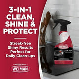 Weiman Cooktop Cleaner for Daily Use (2 Pack) Streak Free, Residue Free, Non-Abrasive Formula - 22 Ounce