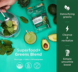 Navitas Organics Superfood+ Greens Blend for Detox Support (Moringa + Kale + Wheatgrass), 6.3oz Bag, 30 Servings — Organic, Non-GMO, Vegan, Gluten-Free, Keto & Paleo.…