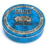 REUZEL Blue Pomade, Strong Hold, Water Soluble, vanilla Wood, 12 Oz