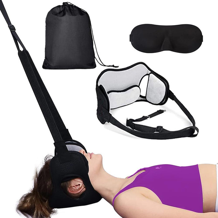 AUSTYLCO New Type Neck Stretcher,The Neck Cervical Traction Device for Neck Pain Relief and Relaxation, Cervical Neck Traction Device for Home/Office