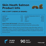 Pet Honesty Salmon Skin Health - Itch Relief for Dogs, Omega 3 Fish Oil for Dogs, Natural Salmon Oil for Dogs Chews for Healthy Skin & Coat, May Reduce Shedding, Dog Fish Oil Supplements - (90 Ct)