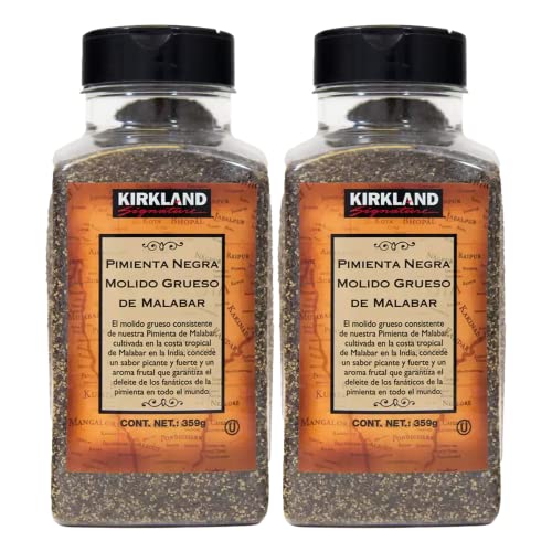 Kirkland Signature Coarse Black Pepper (2 bottle)