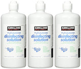 Kirkland Signature Multi-Purpose Disinfecting Solution for Soft Contacts 3pack 16oz each