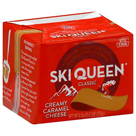 Ski Queen, Gjetost Cheese, 8.8 Ounce