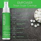 JuniperLIfe Empower - Instant Willpower™ for Sugar Cravings Appetite, Suppressant of Sugar Taste | Sugar Blocker w/Gymnema Sylvestre, 5HTP, Biotin, Chromium Picolinate | Supports Keto