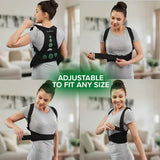 Hempvana Arrow Posture - Fully Adjustable Posture Support & Posture Corrector for Upper Body - Helps Correct Slouching, Text Neck and Hunching Over (L/XL)