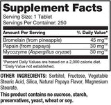 Hi-Health Papaya Pineapple Chewable Tabs (250 Tablets)