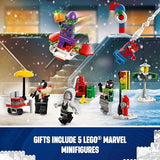 LEGO Marvel Spider-Man 2024 Advent Calendar for Kids, Fun Seasonal Spider-Man Toy with Small Buildable Super Hero Models, Marvel Count Down Idea for Boys and Girls Ages 7 and Up, 76293