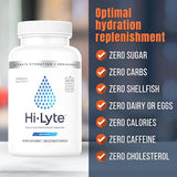 Hi-Lyte Electrolyte Replacement Capsules | Rapid Rehydration Supplement | Vegan, Vegetarian, Keto Friendly | Gentle on Stomach | Magnesium, Potassium, Sodium & Zinc + | 100 Capsules