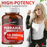 AMALTH Pueraria Mirifica Extract 10000mg Strength-90 Veg Capsules Supports Women Wellness Naturally