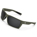TOREGE Sports Polarized Sunglasses for Men Women Flexible Frame Cycling Running Driving Fishing Trekking Glasses TR24 (Matte Blown Sand)