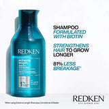 Redken Extreme Length Shampoo | For Hair Growth | Prevents Breakage & Strengthens Hair | Infused With Biotin | 10.1 Fl Oz (Pack of 1)