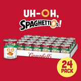 SpaghettiOs Canned Pasta with Meatballs, 15.6 oz Can (Pack of 24)