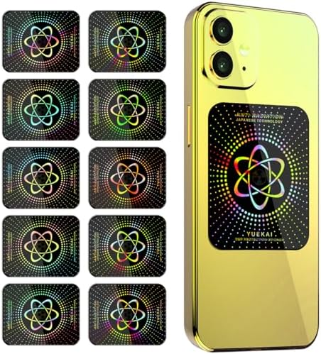 Stickers for Cell Phones/Laptops/Tablets/All Devices, [Reusable], Healthy and Stylish, Suitable for Anyone, 2.4 x 2.0 x 0.02 inches - (10 Pcs)