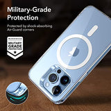 ESR for iPhone 13 Pro Max Case, Compatible with MagSafe, Shockproof Military-Grade Protection, Yellowing Resistant, Magnetic Phone Case for iPhone 13 Pro Max, Classic Hybrid Case (HaloLock), Clear