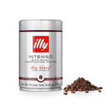 illy Whole Bean Coffee, Dark Roast, 8.8 oz (250g), 12 Cans