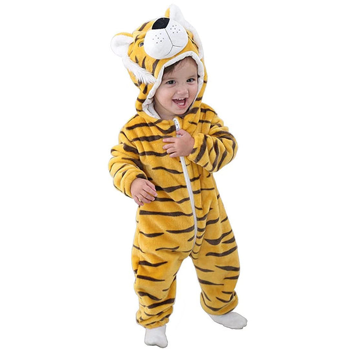 Baby Tiger Costumes Unisex Toddler Outfit Halloween Dress Up Romper 18-24 Months