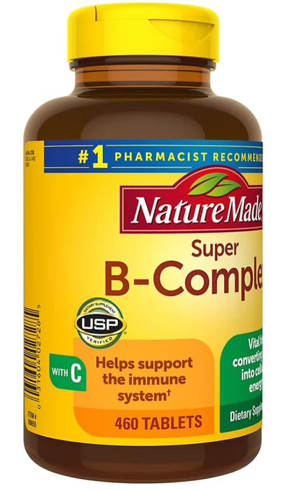 Nature Mades Super B-Complex Tablets, 460 ct.