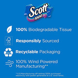 Scott 1000 Toilet Paper, 32 Rolls, Septic-Safe, 1-Ply Toilet Tissue , White