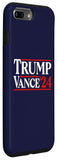 iPhone 7 Plus/8 Plus Trump Vance 2024 Donald Trump J.D. Vance For President Case