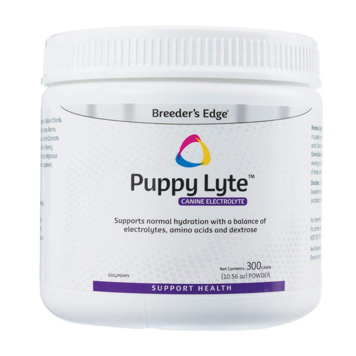 Breeder's Edge Puppy Lyte - Canine Electrolyte Supplement for Dogs and Puppies- 300 gm