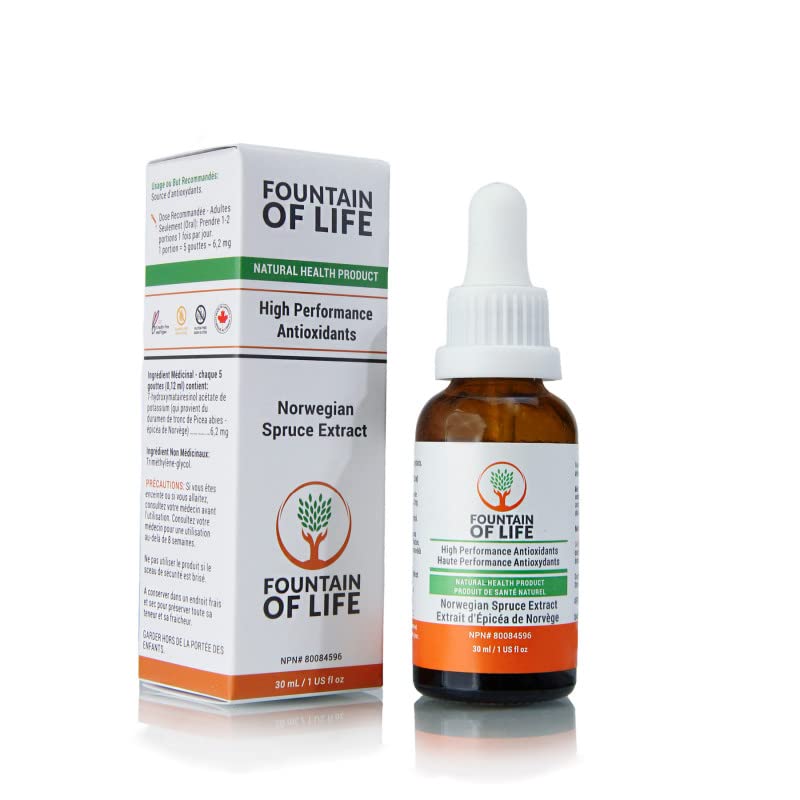 Fountain of Life, High Performance Antioxidant , Norwegian Spruce Extr