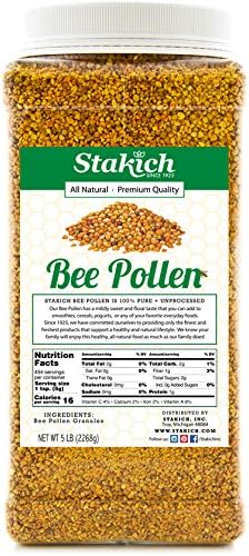 Stakich Bee Pollen (5 Pound (Pack of 1))