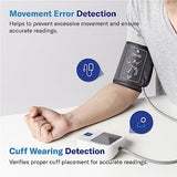 Alcedo Blood Pressure Monitor for Home Use, Automatic Digital BP Machine with Large Cuff for Upper Arm, LCD Screen, 2x120 Memory, Talking Function