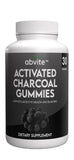 Abvite Plant-Based Activated Charcoal Gummies, Gas and Bloating Relief, Organic Charcoal. Anti-Bloating, Detox Supplement for Men and Women and Kids. 30-Day Supply.