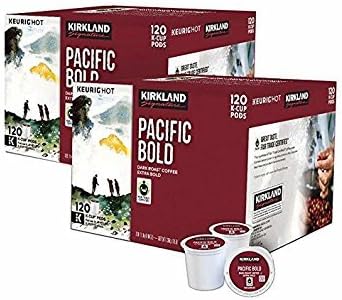Kirkland Pacific Bold K-Cups, 100 Count (240 K-Cups)