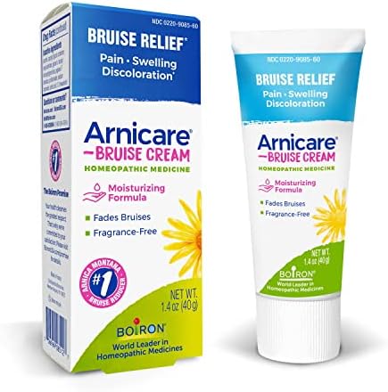 Boiron Arnicare Bruise Cream for Pain Relief from Bruising and Swelling or Discoloration from Injury - 1.4 oz(Pack of 1)