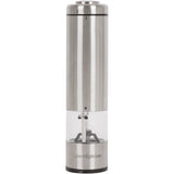 Latent Epicure Battery Operated Salt and Pepper Grinder Set - Complimentary Mill Rest | Bright Light | Adjustable Coarseness