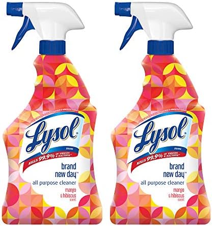 Lysol All Purpose Cleaner - Trigger - Mango & Hibiscus 22 oz (Pack of 2)