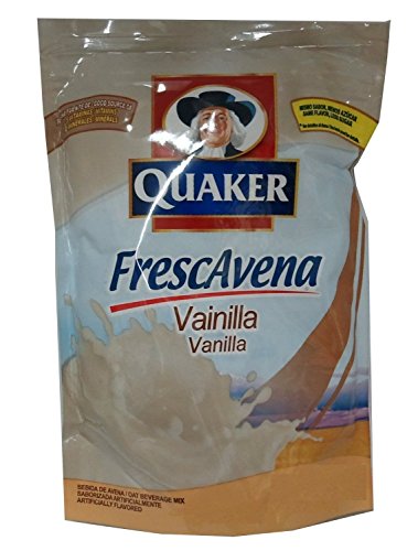Quaker FrescAvena Vanilla Flavor Oat Beverage Mix, 11.1oz 3 Pack