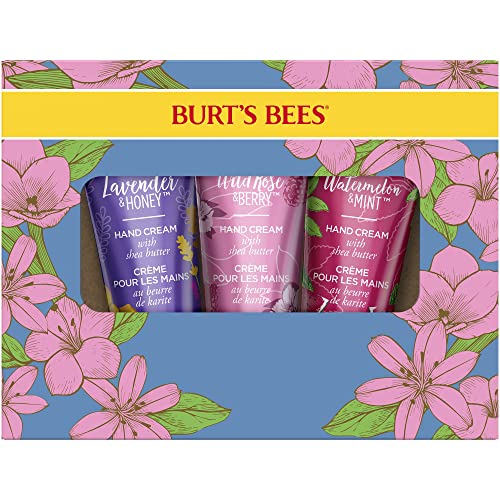 Burt's Bees Hand Cream x3- 1oz Tubes Trio Botanical Gift Set