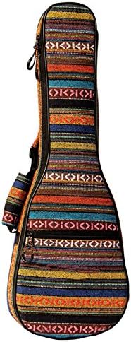 Tosnail 26 Inch Heavy Duty Ukulele Cases, Soft Ukulele Padded Bag with Shoulder Strap and Accessory Pocket for Tenor Ukulele