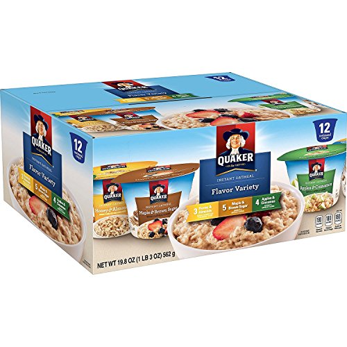 Quaker Instant Oatmeal Variety Pack, 19.8 Ounce