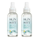 2 X Avon Skin So Soft Dry Oil Body Spray with Insect Repellent Properties Plus 1 Free Roll On