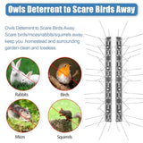 10 Packs Bird Spikes, Bird Deterrent Devices Outside, Bird Repellent, Pigeon Spikes Bird Strips for Pigeons Birds Crow Cat, Woodpecker Deterrent to Keep Birds Away