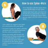 Spine-Worx Back Realignment Device – Thoracic and Lumbar Relief Back Stretcher – Spinal Alignment – Back Stretching Device – Chiropractic Alignment – Back Stretching Device – Back Support Product