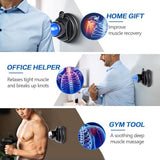 Mountable Massage Ball, 3 in 1 Muscle Recovery Massager, for Pain Relief, Myofascial Release, Knots, and Deep Tissue, Trigger Point Massage Therapy, Ideal Gifts for Loved Ones