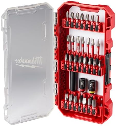Milwaukee Electric Tool 48-32-4004 Shockwave Heavy Duty Impact Driver Bit Set, 32 Pc