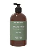 Muse Apothecary Hand Ritual - Botanical Collection - Aromatic and Nourishing Hand Soap, Infused with Natural Aromatherapy Essential Oils - 16 oz, Warm Cedar